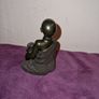 African child with water jug statue Image 2