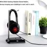 W1 RGB Headphones Stand Gaming Headset Stand with 7.1 Surround Sound, Desktop Headphone Holder with 3.5mm Aux and 2 USB Ports, Aluminum PC Gamer Headset Accessories Image 9