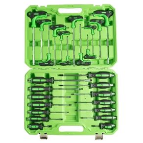 26 Pc High Grade Screwdriver & T Handle Hex Ball & Star Set