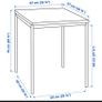Small Dining Table only a couple of months old Image 2