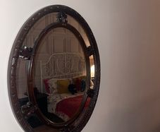 Beautiful vintage oval mirror