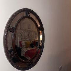 Beautiful vintage oval mirror