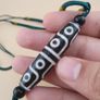 Rare 12-Eyed Tibetan Dzi Bead Pendant Necklace Himalayan Agate Amulet Image 9