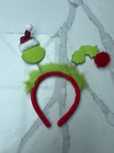 Christmas Grinch Headband