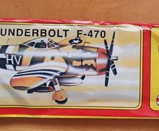 Vintage Flying Gliders - Thunderbolt F-470