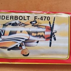 Vintage Flying Gliders - Thunderbolt F-470