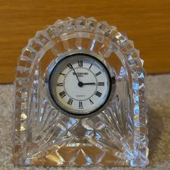 vintage Waterford Crystal Small Porch Clock