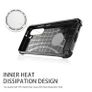 Black Shockproof Armour Case For Samsung Galaxy S23 Hybrid Back Cover Image 3