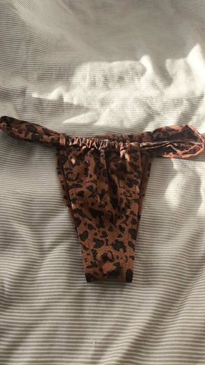 BNWT Primark x Paula Echevarria Leopard Bikini Bottoms Size 2XS
