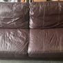 FREE Leather sofa and matching arm chair Image 6