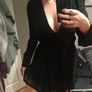 A WEAR black chiffon long sleeved dress Image 8