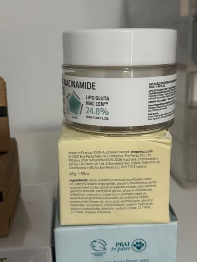 New moisturizer