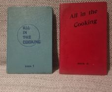 All in the Cooking. Book 1 and 2.