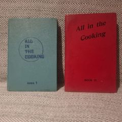 All in the Cooking. Book 1 and 2.