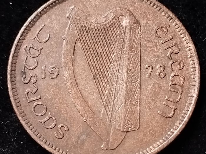 Ireland - 1928 - Half Penny - KM.2 - [685]