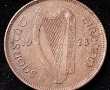 Ireland - 1928 - Half Penny - KM.2 - [685]