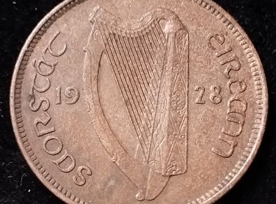 Ireland - 1928 - Half Penny - KM.2 - [685]