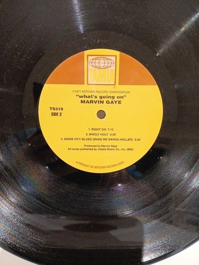 Marvin Gaye Whats Going On LP vinyl 1971