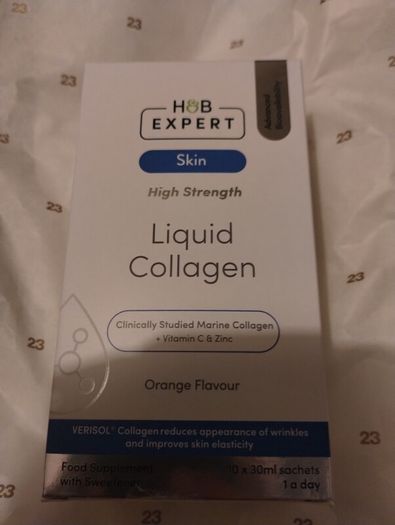 H&B Expert Marine Collagen Orange Liquid 10 Sachets