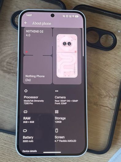 Nothing Phone (2a) White Like New