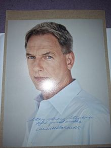 Mark Harmon Autograph From NCIS