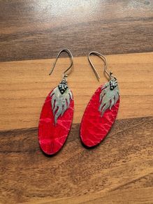Sterling silver earrings