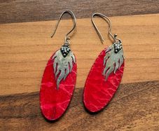 Sterling silver earrings