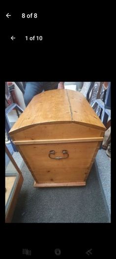 victorian dome top pine trunk pfingsten 1917