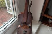 Double Bass Timber display
