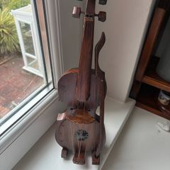 Double Bass Timber display