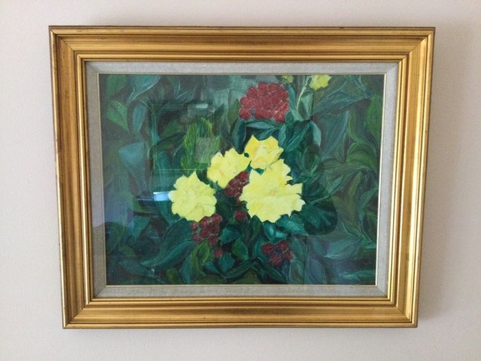 Art  - Oil on Board.