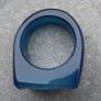 Blue Agate Druzy Ring. Image 3
