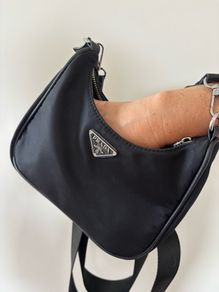 Small crossbody nylon bag
