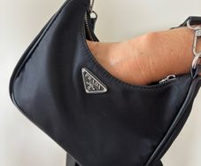 Small crossbody nylon bag