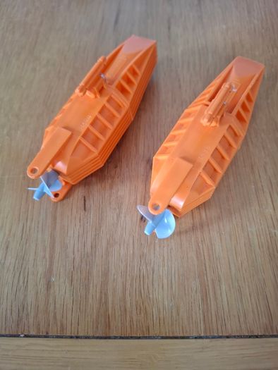 Lego Electric, Motor with Boat Propeller and Rudder 19 x 4 x 4, 2-Blade Propeller