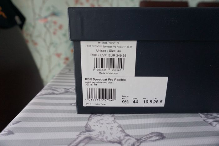 Red Bull Racing F1 Speedcat Pro Replica racing shoes