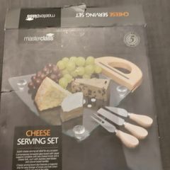 glass cheese board