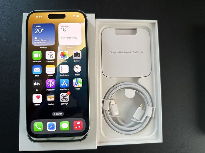 iPhone 15, 128gb, Unlocked, Black, Irish Phone