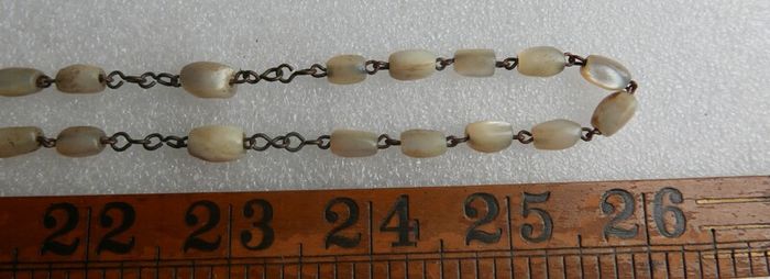 Vintage Mother of Pearl Rosary Beads