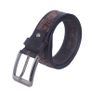 Premium Handcrafted Genuine Leather Belt Embossed Vintage Design Formal & Casual Wear Image 4
