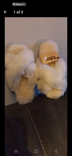 Totes sheepskin slippers