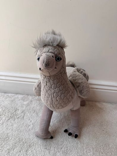 Buckbeak Hippogriff Plush Harry Potter Noble Collection Plush approx. 30 cm. Used Please see photos