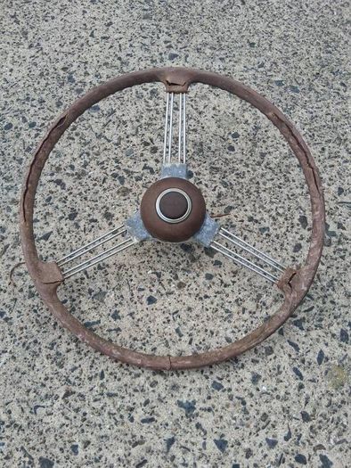 1940's 12 Spoke Banjo Steering Wheel