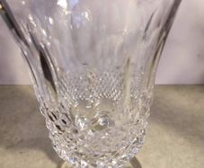 Lovely Vintage Footed Dublin Crystal Vase