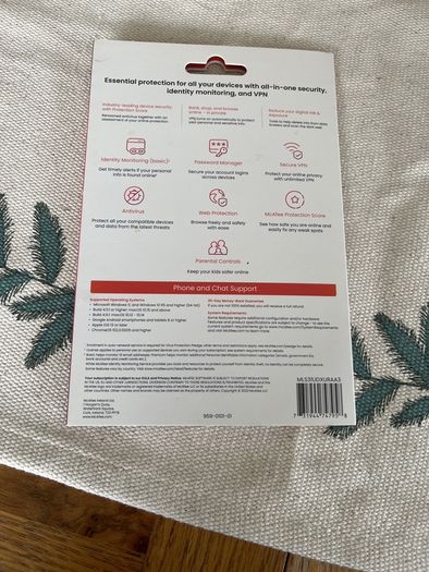 mcafee live safe