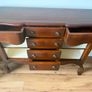 Vintage wood console table Image 2
