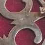 Stamped silver St Magnus cross brooch, with pouch, D18 freepost Image 8