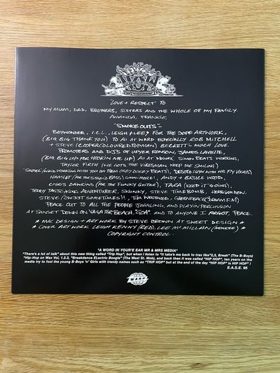 Nightmares On Wax - Smokers Delight - 2 x 12" Vinyl Gatefold LP - 25th Anniversary Repress - 2020 Warp Records