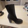 Black Zara Boots , brand new never worn Image 6
