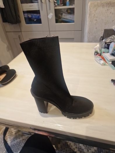 Black Zara Boots , brand new never worn